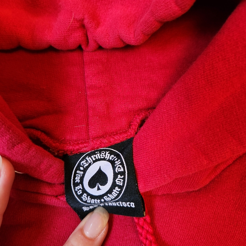 Vintage Y2k Thrasher Hoodie - Picture 3 of 5